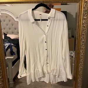 Free people button down